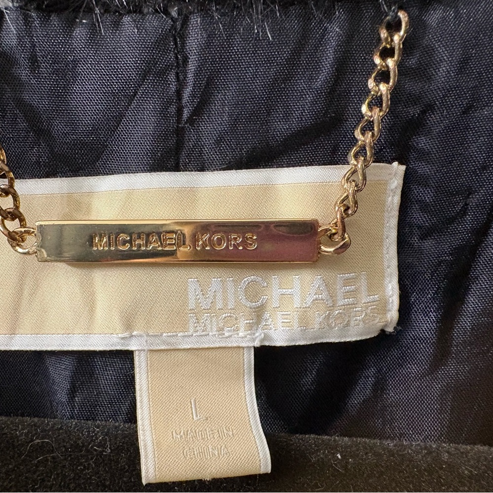 Michael Kors Zebra Faux Fur Jacket - Picture 3 of 9